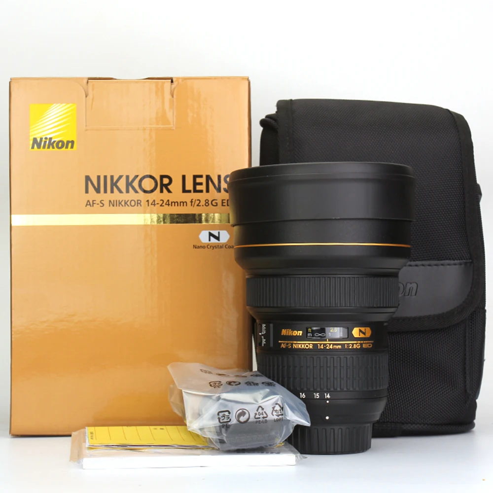 Nikon AF-S NIKKOR 14-24mm f/2.8G ED Lens for D3200, D3300, D5300, D5500, D7100, D7200, D750, D810 Cameras