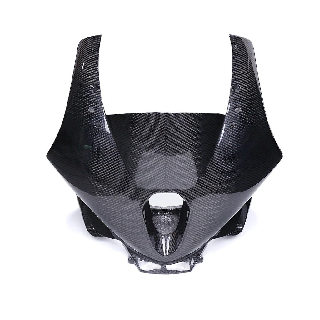 Motorcycle Accessories 3K Pure Dry Carbon Fiber Front Cover Fairing AirIntake Front Nose Kit For BMW M1000RR M1000 RR 2023 2024