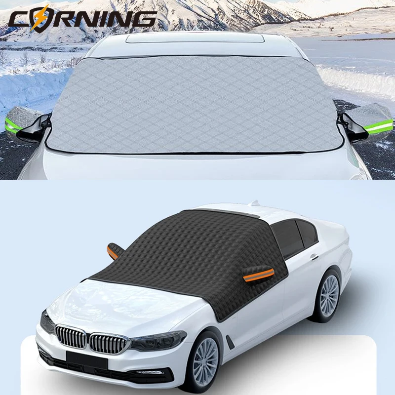 

Car Supplies Windshield Covers Cover Window Anti Frost Protector Outdoor Winter Protection Half Snow Exterior Accessories Parts