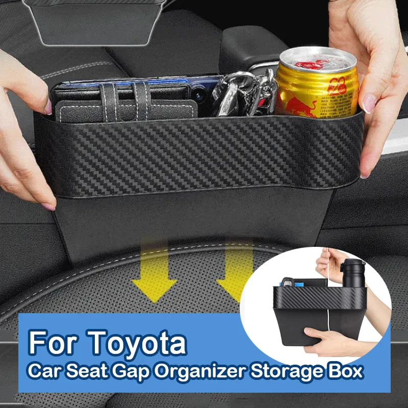 

1pc Universal Car Seat Gap Organizer PU For Toyota Camry XV70 2018 2019 2020 2021 2022 2023 2024 2020