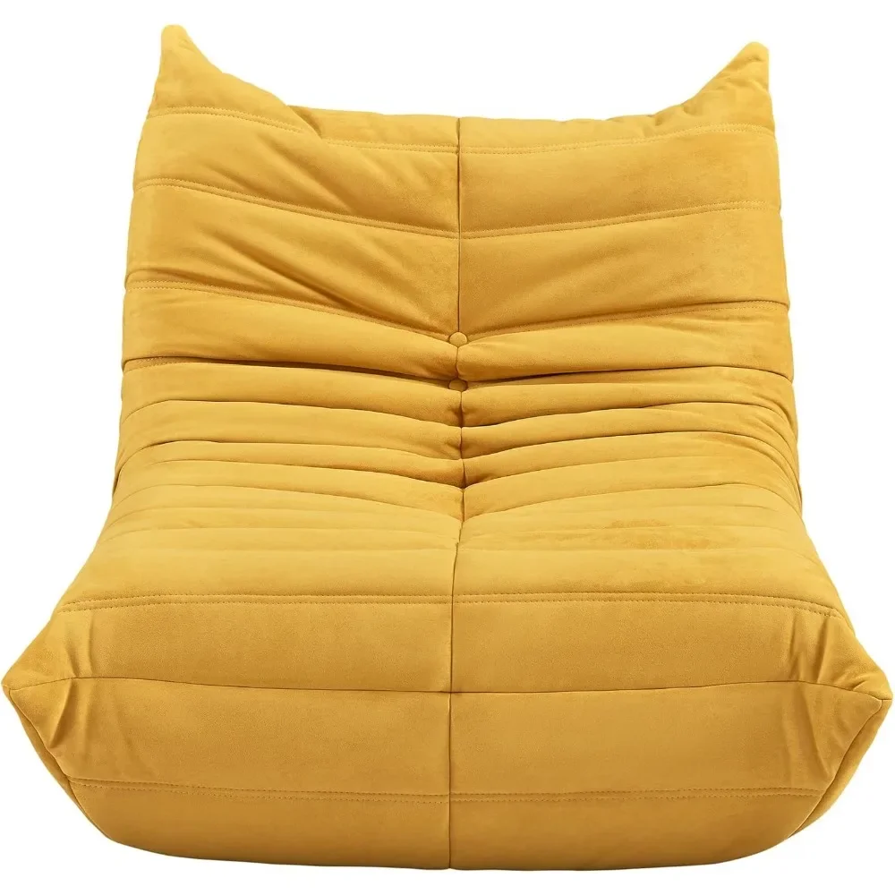 Bean Bag Chair for Adults - Comfortable Fireside Chair & Lazy Floor Sofa Couches