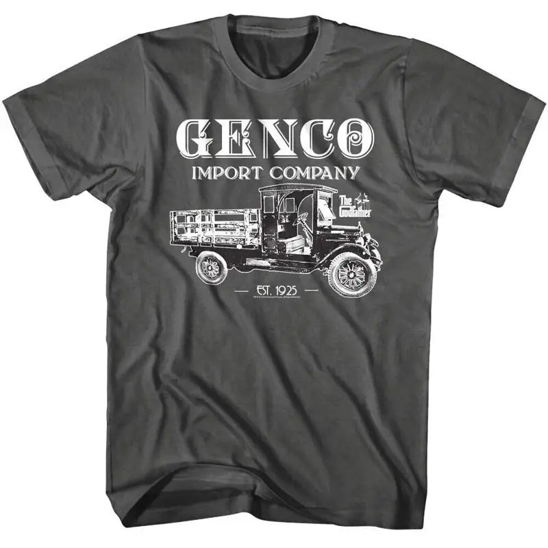Poderoso Genco Import Truck Camiseta masculina Italian Company Corleone Sicília Itália