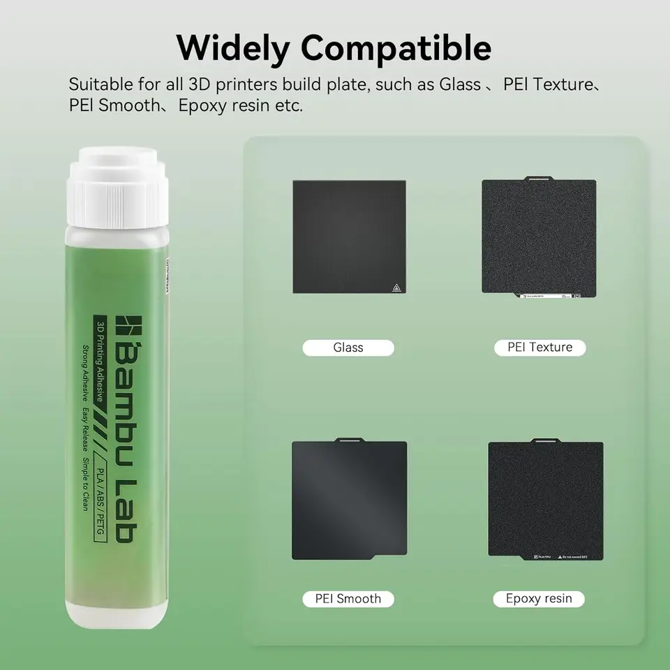 Anti Warp Hot Bed Adhesive Glue 3D Printing Bed Glue Sticky Paste Bambu Lab Official X1 P1 A1 P2S X2D  PLA ABS PETG TPU Filament - 4