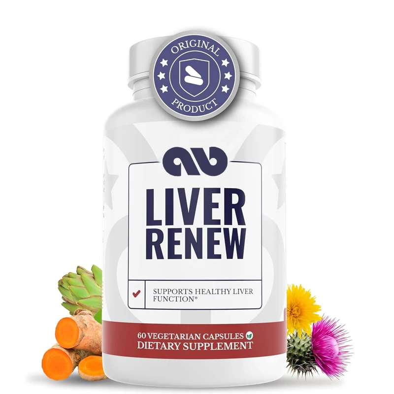 

Liver Renewal - Liver Cleansing, Detoxification, and Repair - Contains extracts of Korean thistle, dandelion, and turmeric