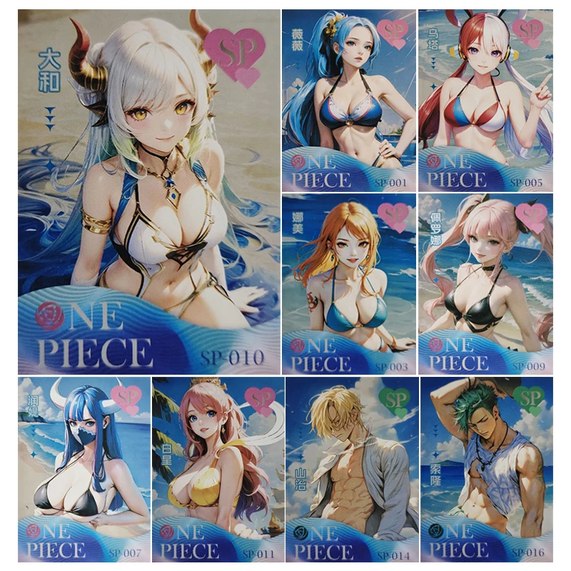 

Аниме One Piece SP Cards Yamato Vivi Nami Uta Perona Luffy Sanji Zoro Коллекционные карты Рождественские подарки на день рождения Детские игрушки