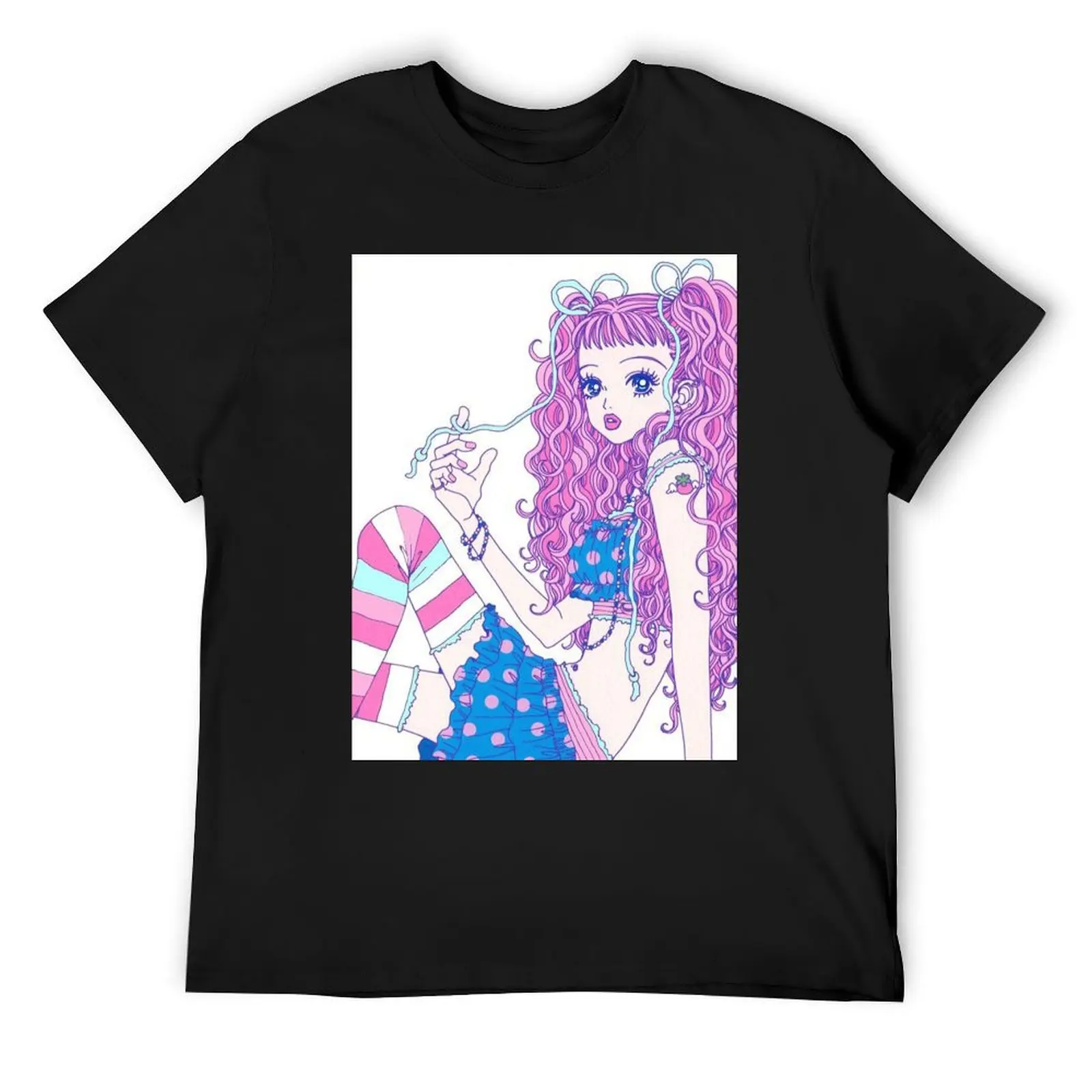 Paradise Kiss Miwako Sakurada Spread T-Shirt custom shirt plus size tops for a boy vintage t shirts mens t shirt graphic