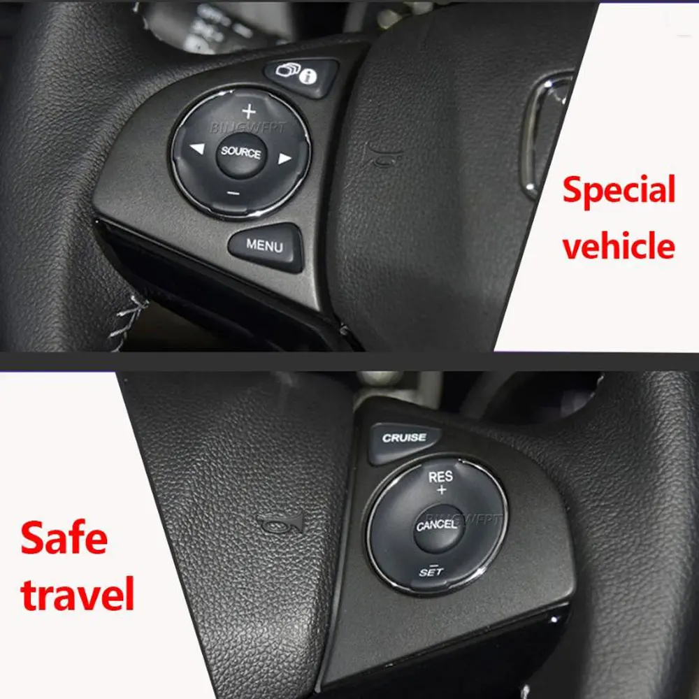 Right Cruise Control Button For Honda Fit 2015 2016 2017 2018 Steering Wheel Control Switch Audio Radio Remote Buttons Left view 6