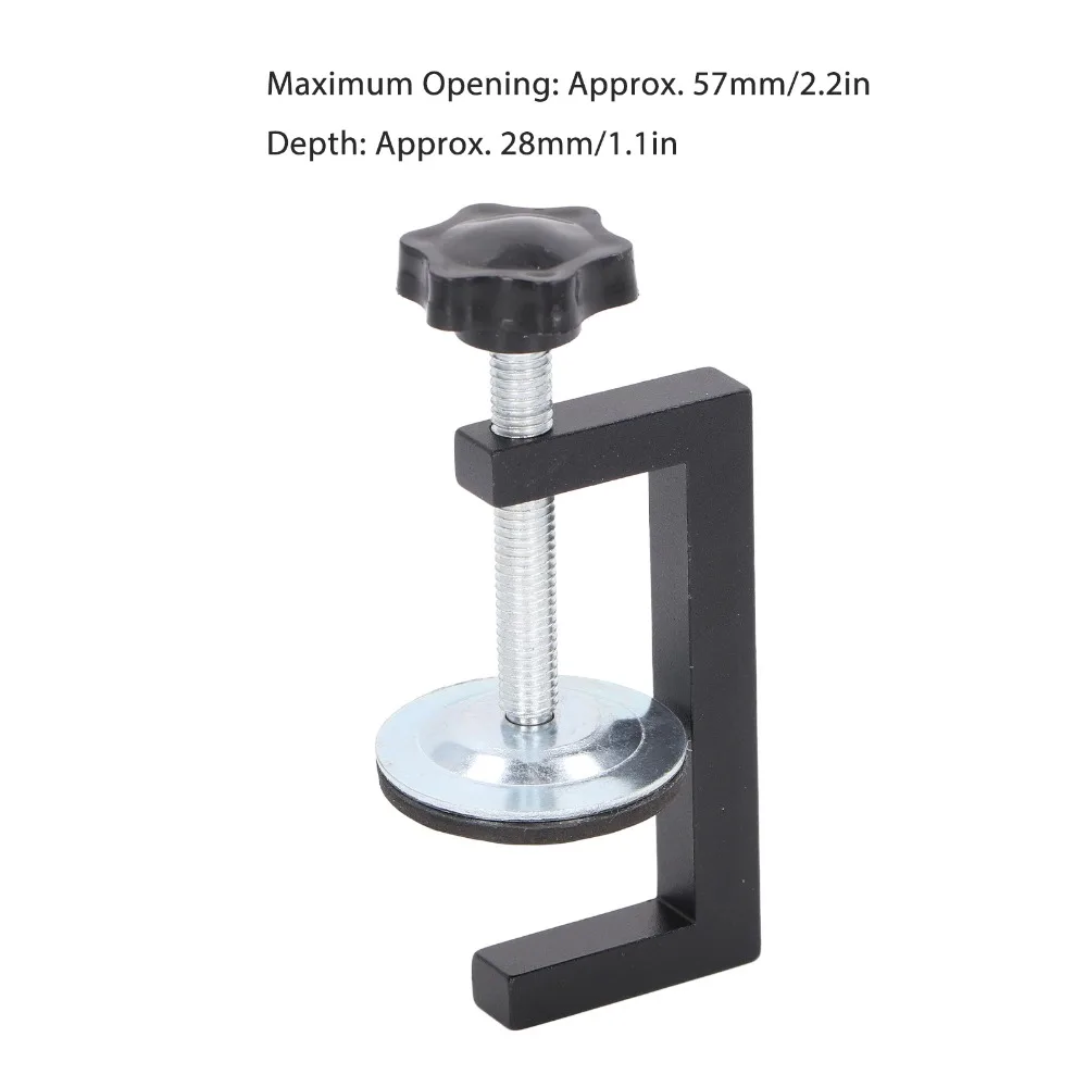 4pcs Durable Heavy Duty Woodworking Clamp Aluminum Alloy Sliding Jaw C Clamp 10 To 57mm Compact Design G Clamp For Assembly