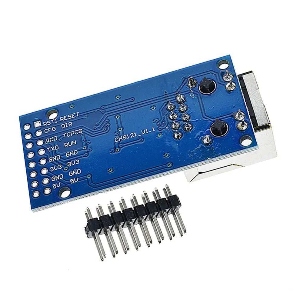 CH9121 Serial to Ethernet Network Module Converter Serial Server Microcontroller Networking Module for IoT Devices