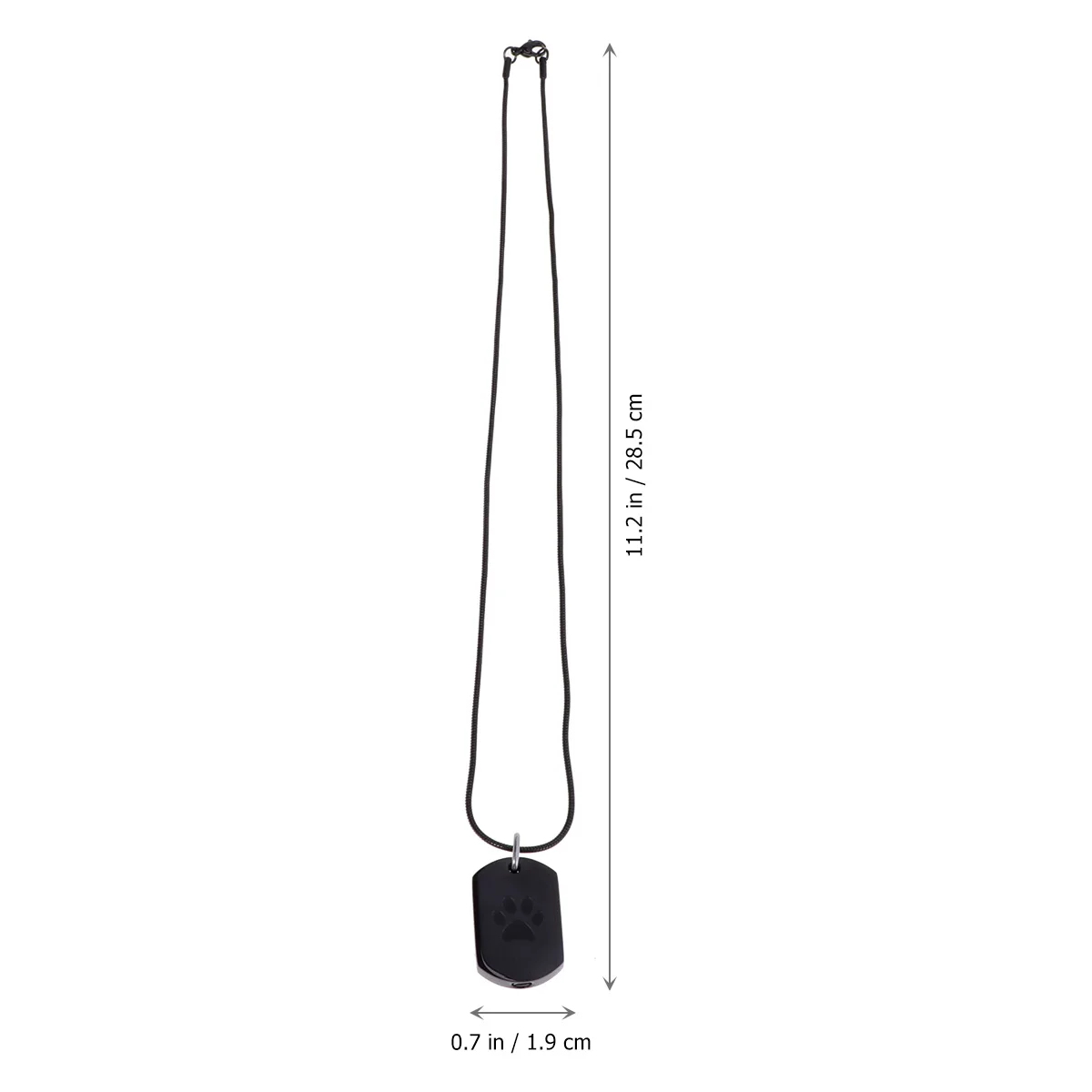 

Simple Urn Necklace Titanium Steel No Fading Pendant Jewelry Cremation Memorial Keeps Beloved Close Dog Pet Ashes Necklace