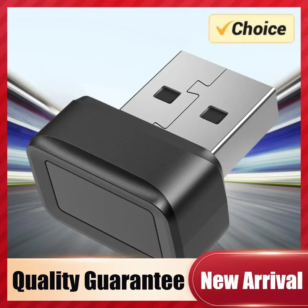 

USB-сканер отпечатков пальцев с защитой от подделок, биометрический сканер для Windows Hello 360 ° Сенсорный мини-сканер отпечатков пальцев для ПК