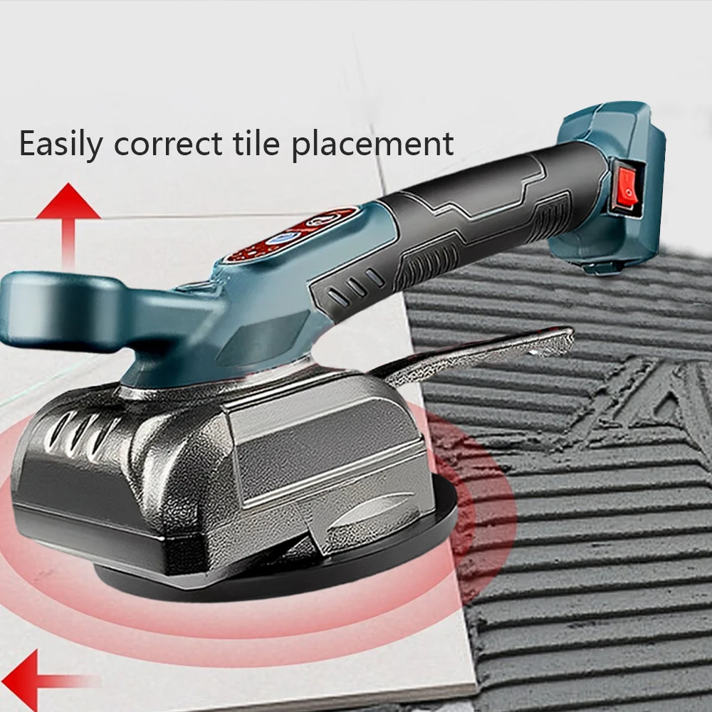 Tile Laying Machine Cordless High-power Vibrator Wall Tile Floor Tile Auxiliary Installation Tool Vibration Leveler Power Tool