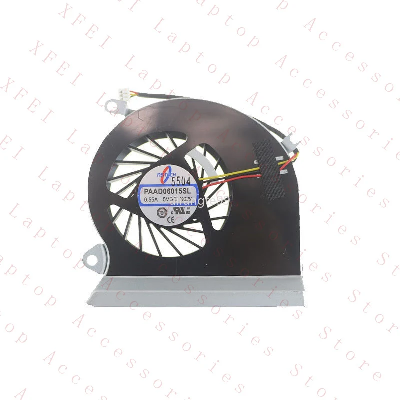 D  Laptop CPU Cooling Fan For MSI MS-1756 MS-1757 MS-1759 CPU-VGA E33-0800413-MC2