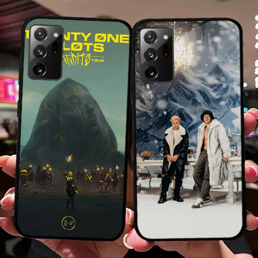 Band T-Twenty O-One P-Pilots Phone Case For Samsung Note 8 9 10 20 pro plus lite M 10 11 20 30 21 31 51 A 21 22 42 02 03