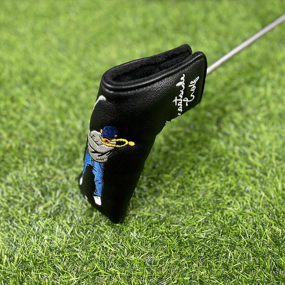 Durable embroidery Golf Putter Cover Golf club head covers Golf Stylish Club Cover