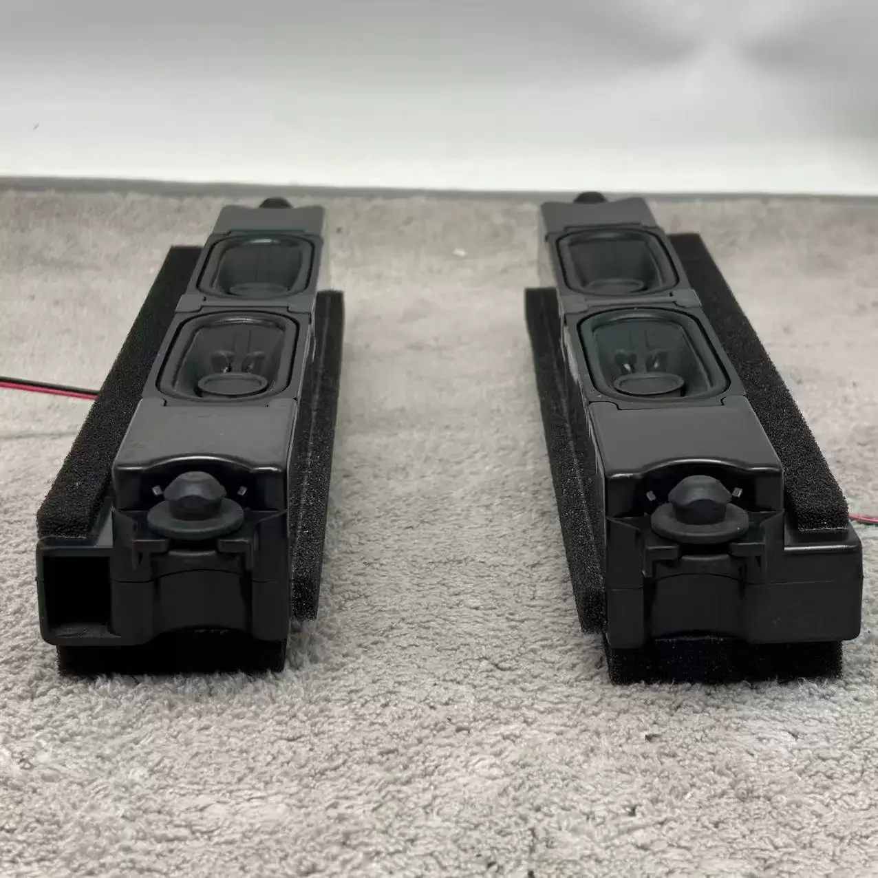 2PCS GHXAMP Dual Full-Range Passive Sound Bar Speakers | 8 Ohm 18W Bass Reflex | DIY Audio Kit – Highs, Mids & Lows