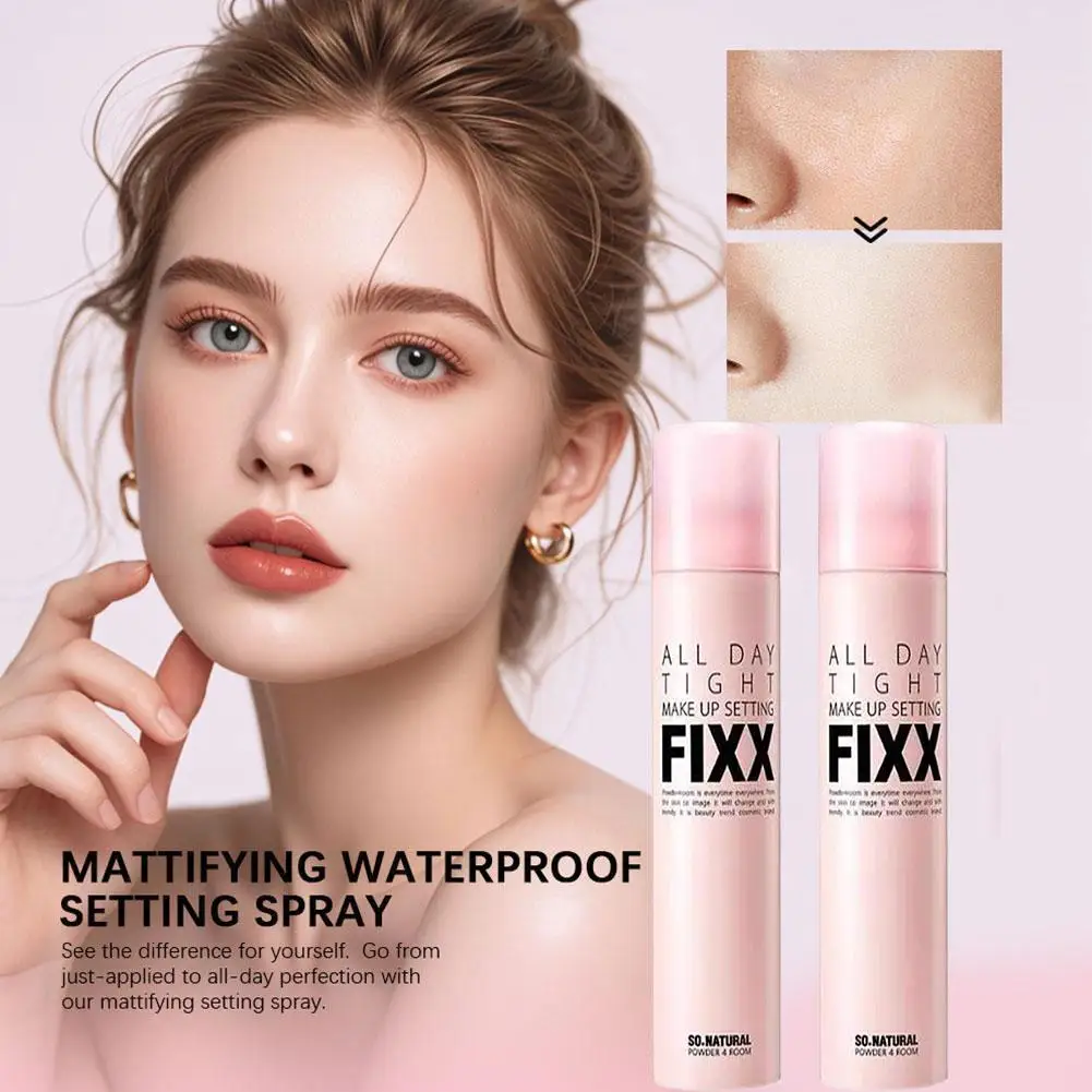 Make-up Fixing Setting Spray 120 ml Gezichtsmake-up Finishing Spray Hydraterende, langdurige waterdichte make-up fixerende spray Cosmetica