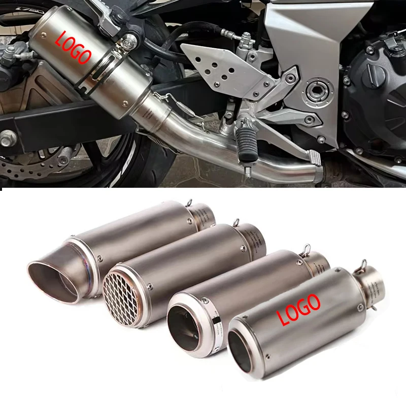 51 مللي متر/60 مللي متر دراجة نارية العالمي SC ماسورة العادم مع db القاتل الخمار GP مشروع لكاواساكي z900 z1000 CBR600 S1000RR MT07 #6