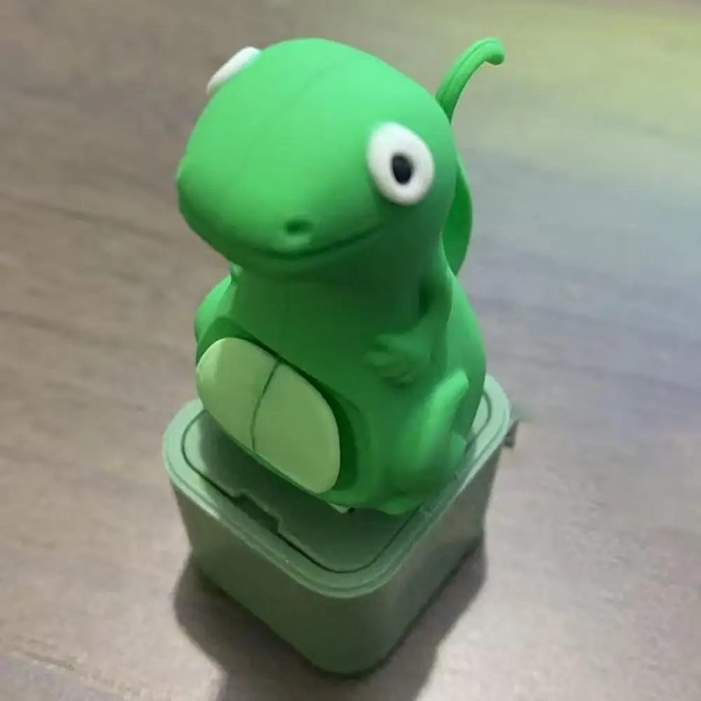 سحلية المفاتيح الصوت مضحك الحيوان المفاتيح لعبة قابلة للشحن الصحافة الصوت الضغط كيرينغ الصوت المفاتيح الملحقات