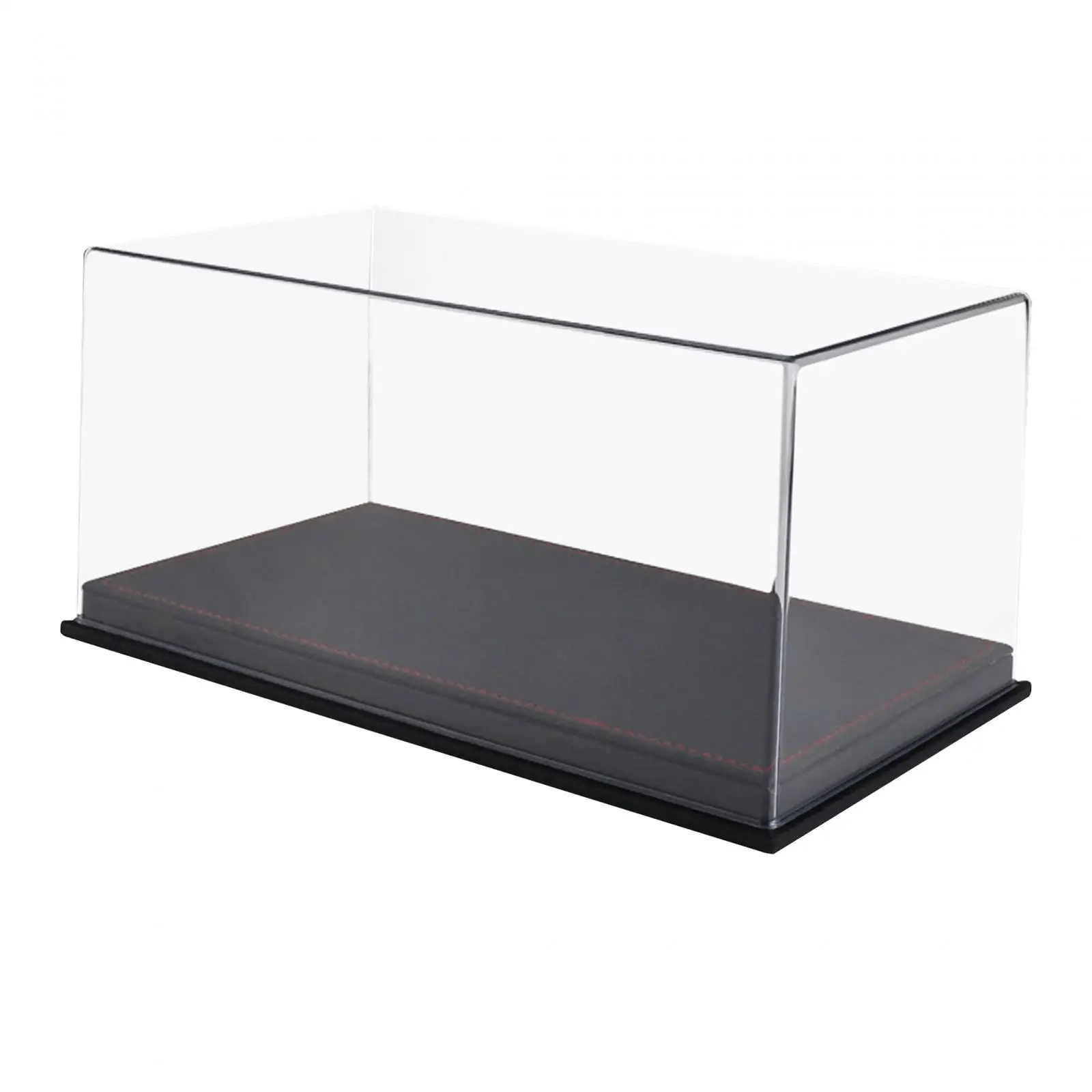 1/24 Scale Diecast Car Display Case Diecast Toy Car Storage Vehicle Garage Showcase with Clear PVC Cover for Model Collectors