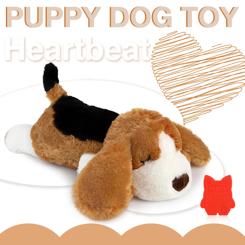 Plüsch-Hundespielzeug mit Halloween-Motiv und Herzschlagfunktion, pädagogisches, reichhaltiges Geburtstagsgeschenk für Hunde, Verhaltens-Trainingshilfe – Detail 19