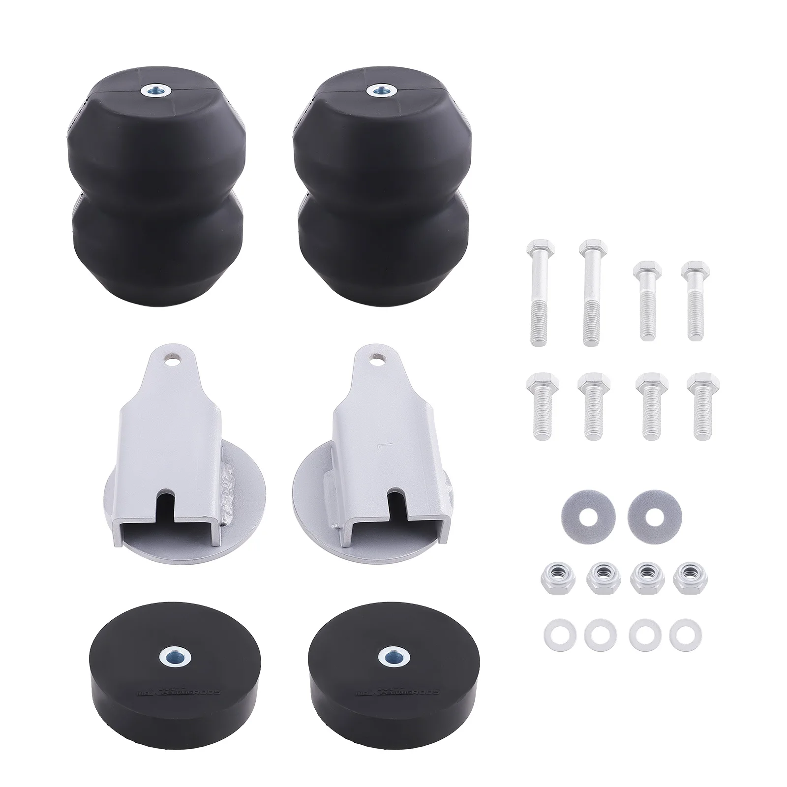 Rear Suspension Helper Spring Kit 6000lbs For Chevrolet Silverado 1500 HD 01-07