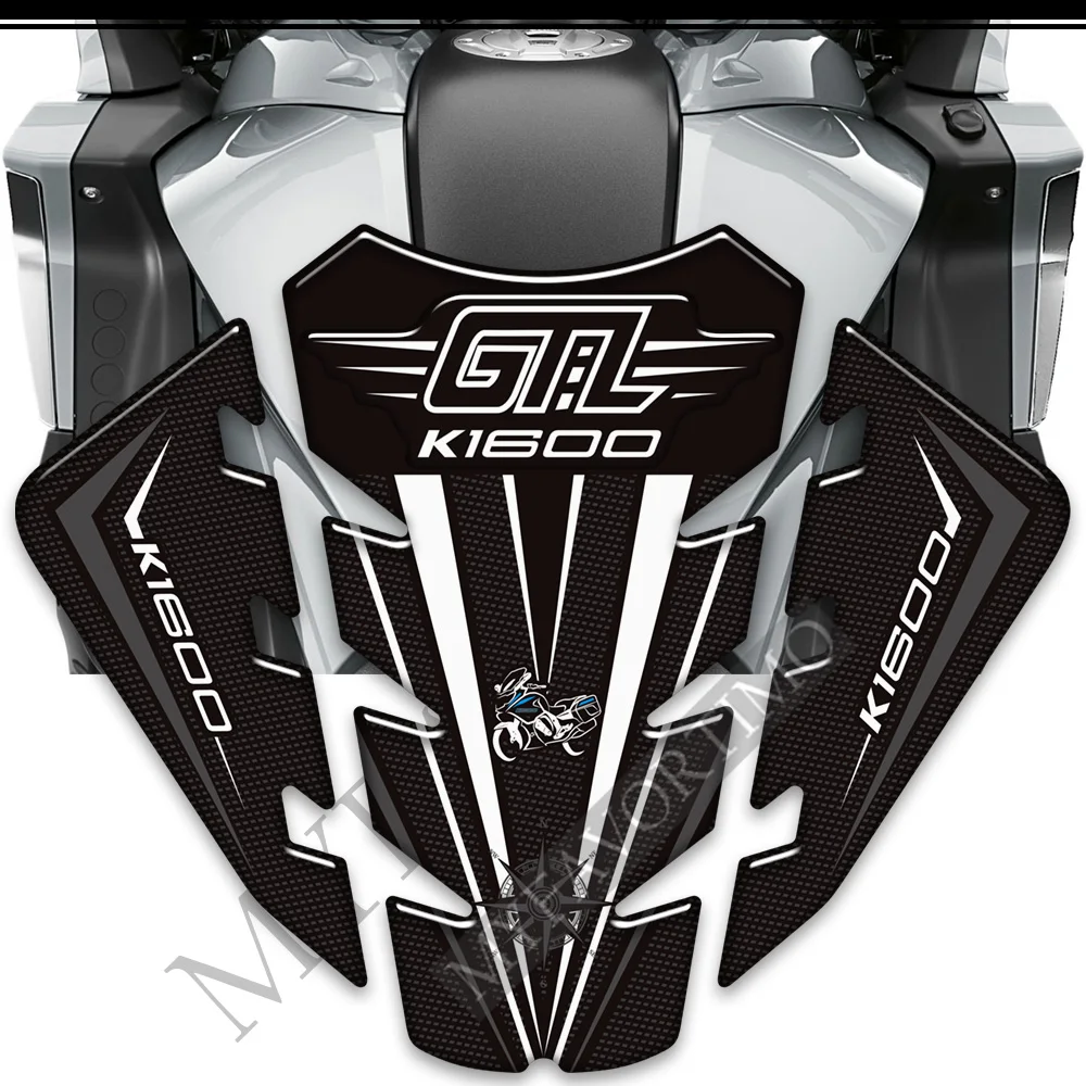 Sepeda motor untuk BMW k1600gll K1600 K 1600 TTL tangki bantalan stiker perlindungan lutut 2015 2016 2017 2018 2019 2020