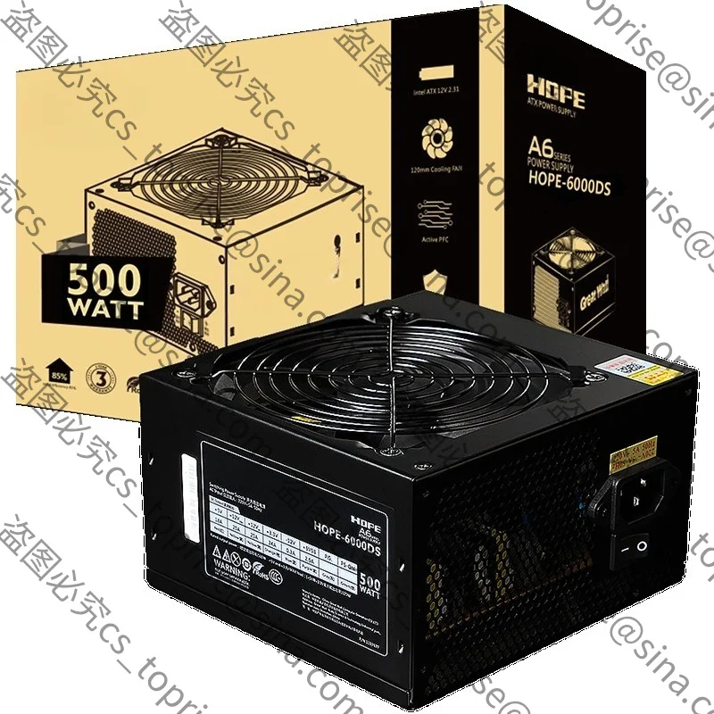 Suitable for, rated 500W desktop computer power supply