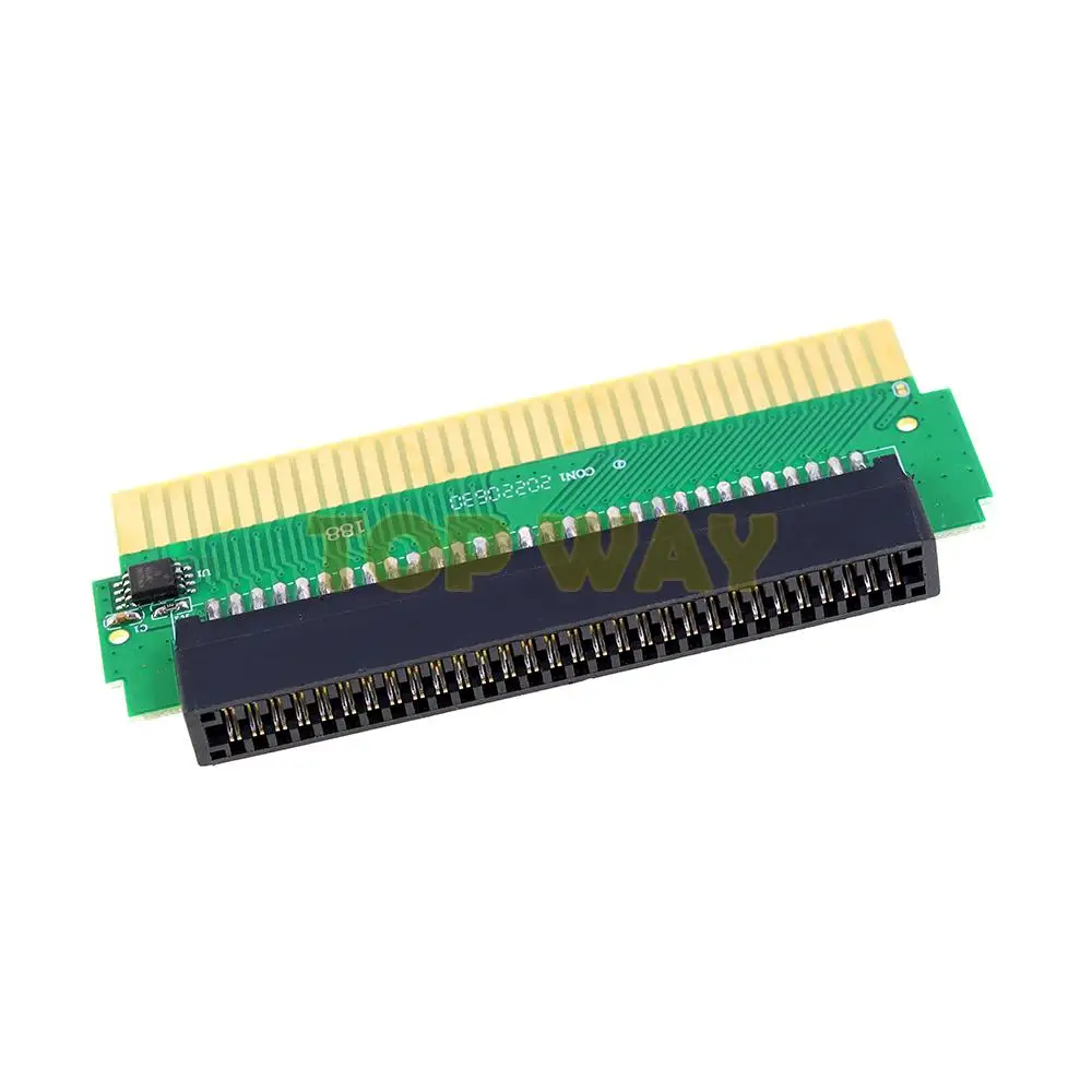 1 шт. для Famicom FC 60 Pin To NES 72 Pin FC NES корзина ярлык боковой адаптер конвертер PCBA с чипом установленным от 72 Pin до 60 Pin
