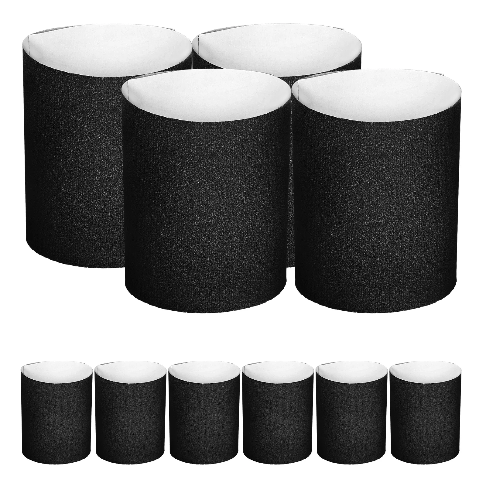 

500pcs Paper Napkin Rings Self Adhesive Bulk Disposable Silverware Wraps Napkin Band For Wedding Party Hotel Use Convenient Tidy