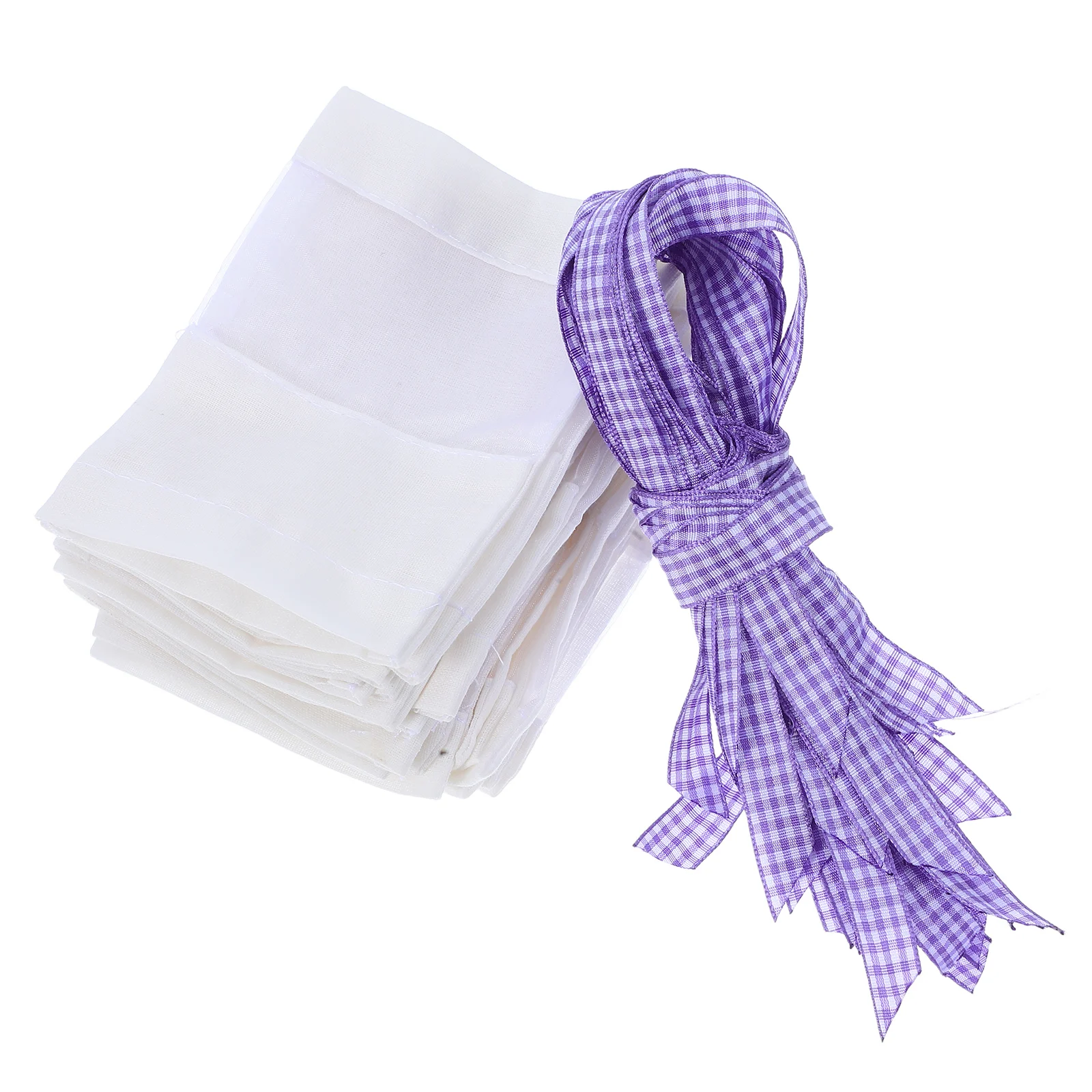 

20Pcs Lavender Sachet Bags with Window Small Fabric Pouches Breathable Drawstring Bags for Travel Wedding Favor Jewelry Storage