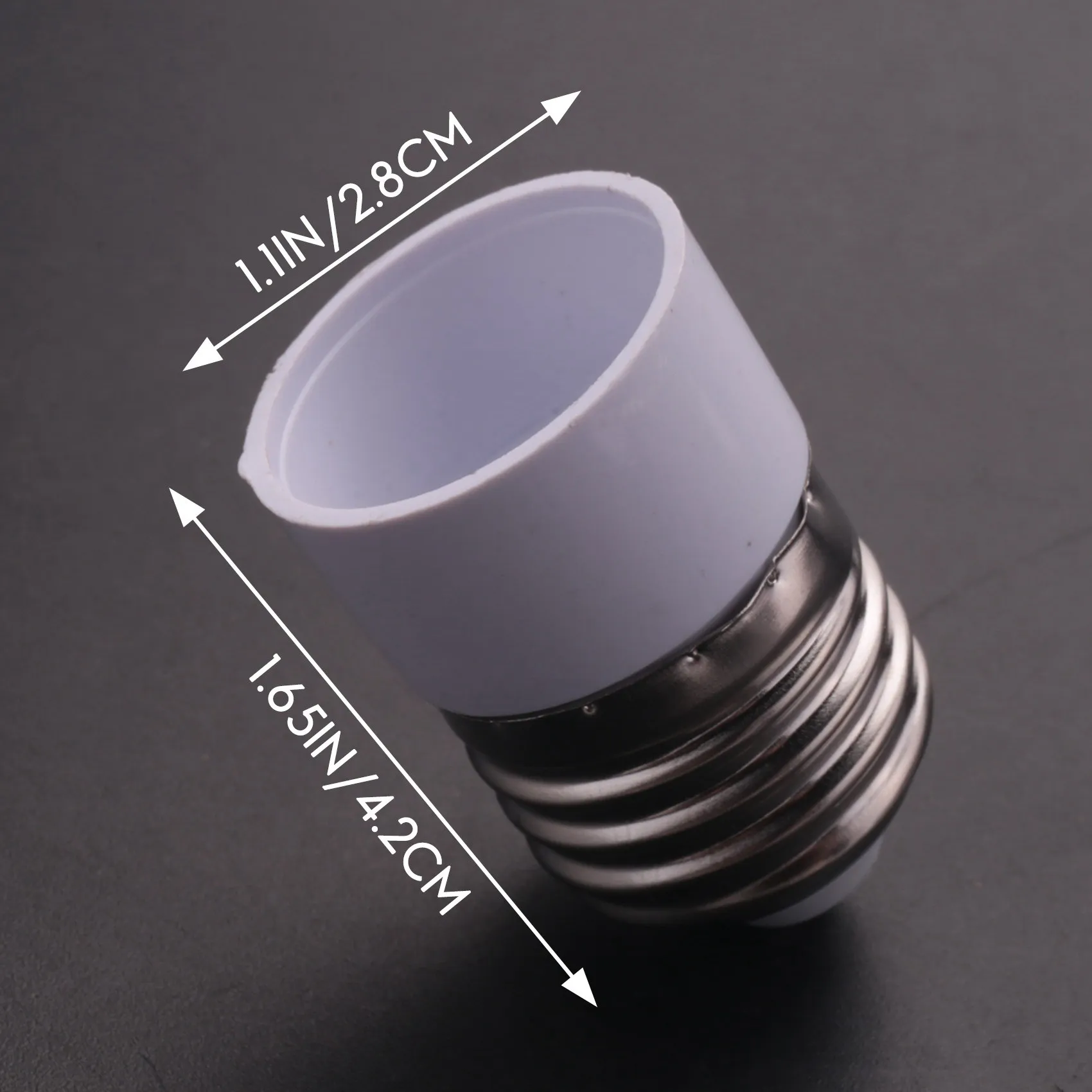 N88R E27 to E14 Base LED Light Lamp Bulb Adapter Converter