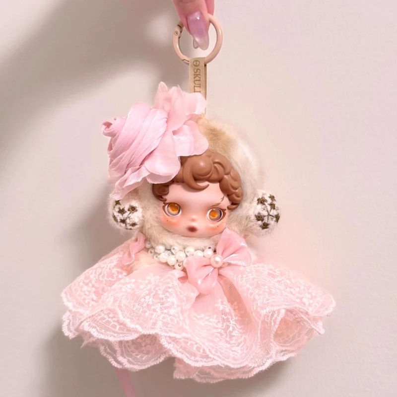 

Только одежда для Skullpanda, одежда SP, дизайнерская оригинальная розовая юбка, комплект аксессуаров для волос, юбка, одежда для куклы, аксессуары, подарок