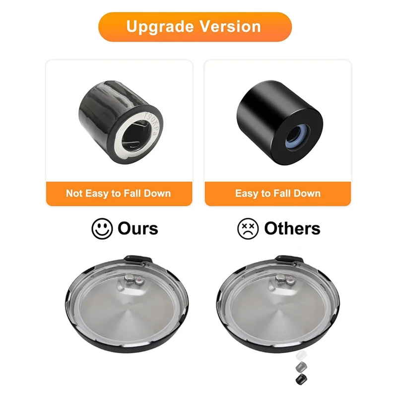 【قطرة السعر】استبدال مقبض صمام تحرير البخار للوطن الفوري Ultra 3، 6، 8 Quart & Duo Plus 3، 5، 6 Qt - أحدث إصدار لـ H #3