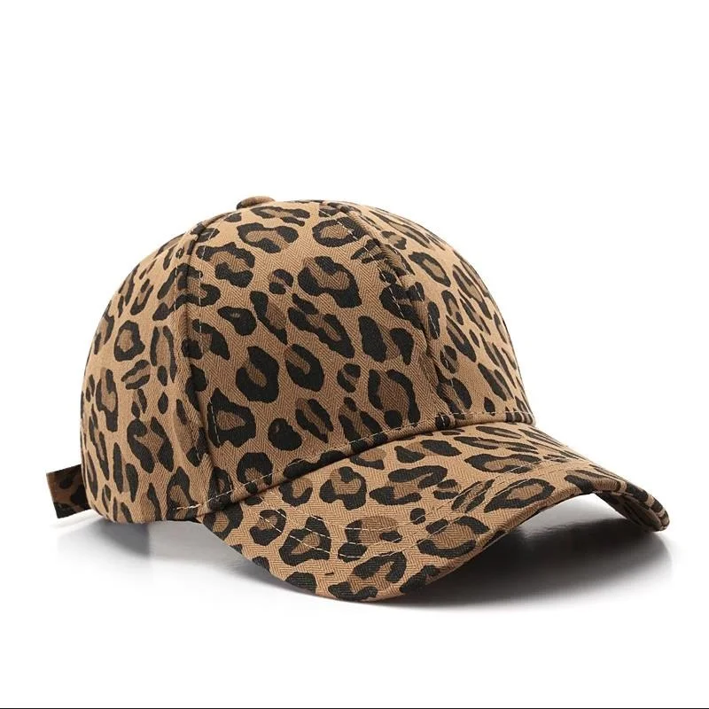 

Unisex Leopard Print Baseball Cap y2k Hip Hop Cap Men's Women's Animal Print Sun Hat Adjustable Cap Autumn and Winter Styles