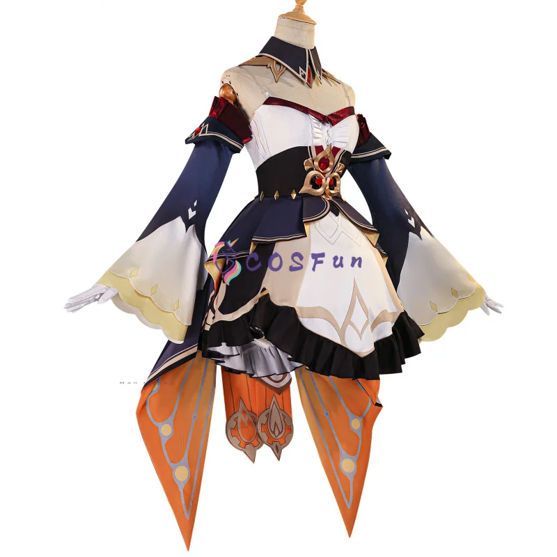 

Genshin Impact Sandrone Косплей Костюм Женское Платье Лолиты Необычные Вечерние Костюм Хэллоуин Карнавальная Униформа Аниме Одежда COSFun