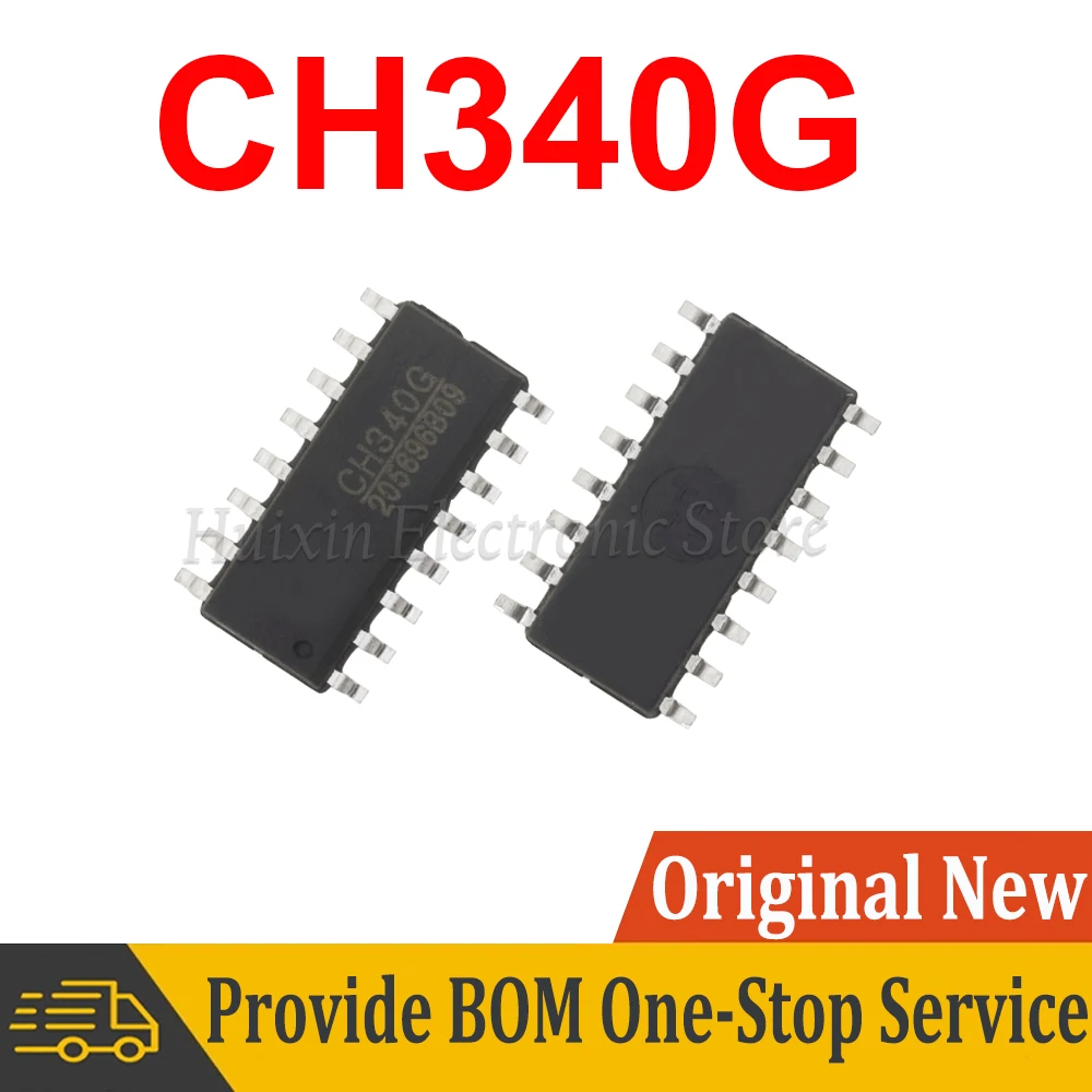 2pcs CH340G CH340 SOP16 340G SOP-16 SOP SMD In Stock NEW original IC