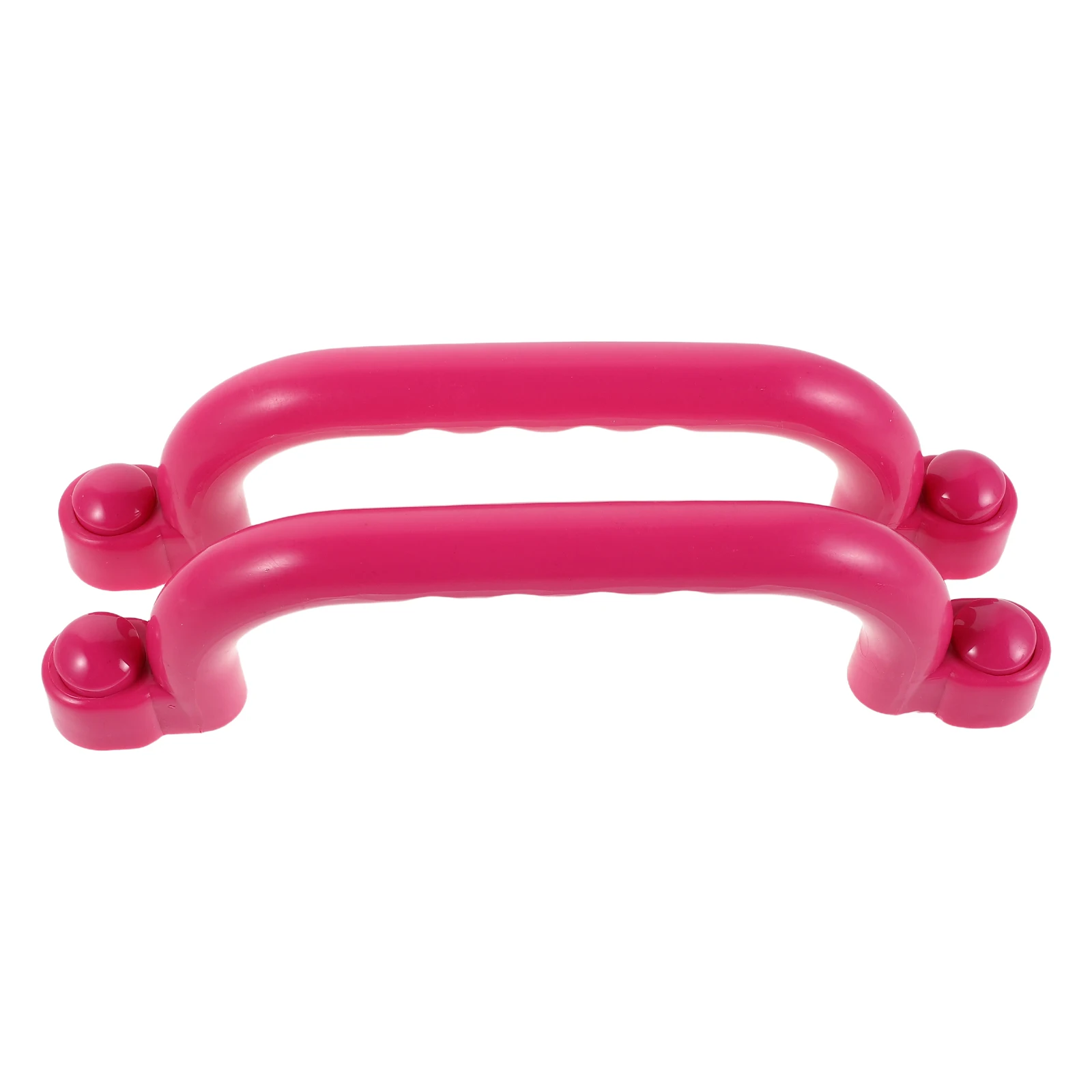 1쌍 안전 놀이터 손잡이 플라스틱 그랩 바 어린이 놀이집 클라이밍 프레임 그네 세트 손잡이 야외 놀이 세트