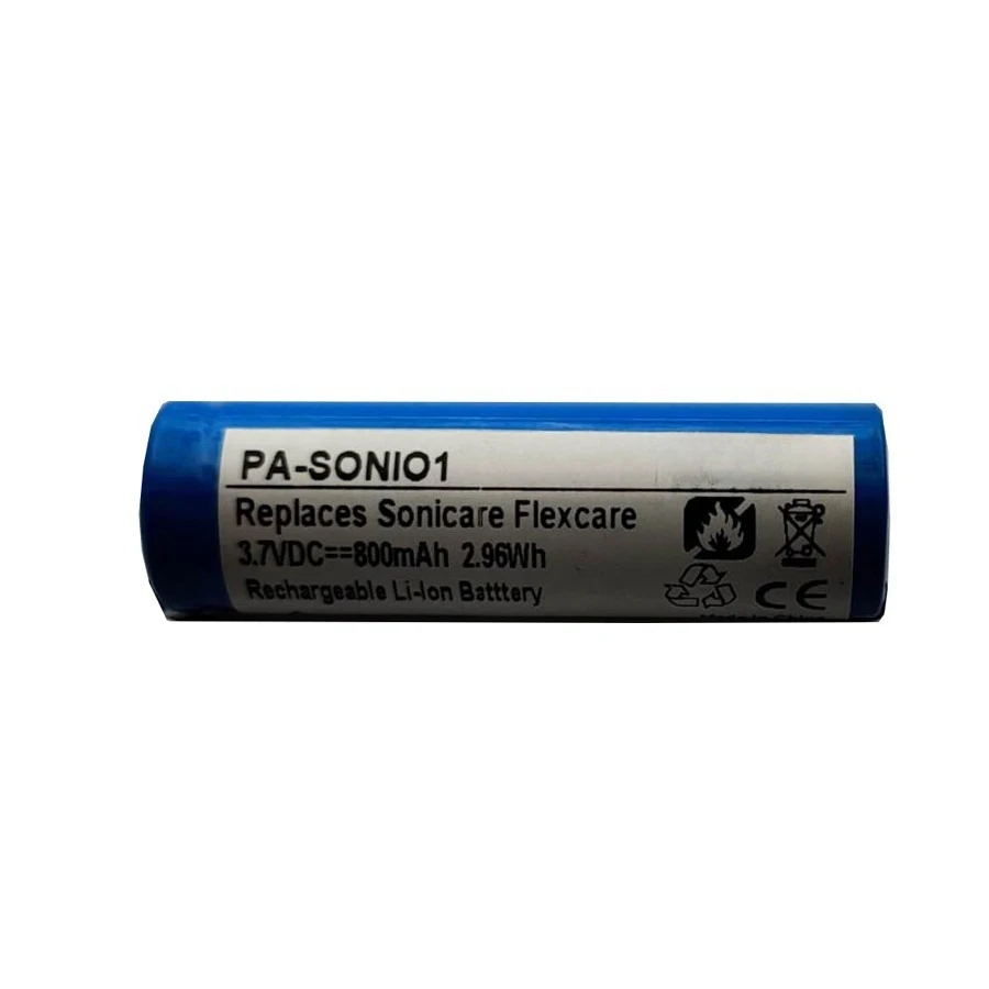 3.7V 800mAh PA-SONI01 Rechargeable Li-Ion Battery for Philips RQ370 RQ371 S730 S7710 S7370 S7720 S7780 Shaver Batteries