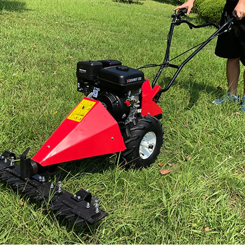 

4kw Multi Functional Gasoline Lawn Mower, Four Stroke Hand Push Lawn Mower, Diesel Fuel Grass Trimmer Garden Pruning Tools