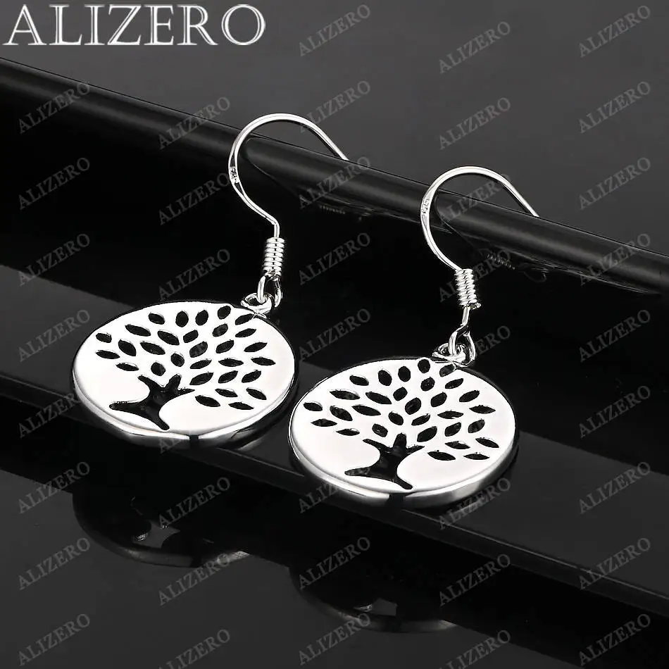 

Серьги из стерлингового серебра 925 пробы, овальные, полые, в форме капли, для женщин, модные украшения для вечеринок и повседневной носки