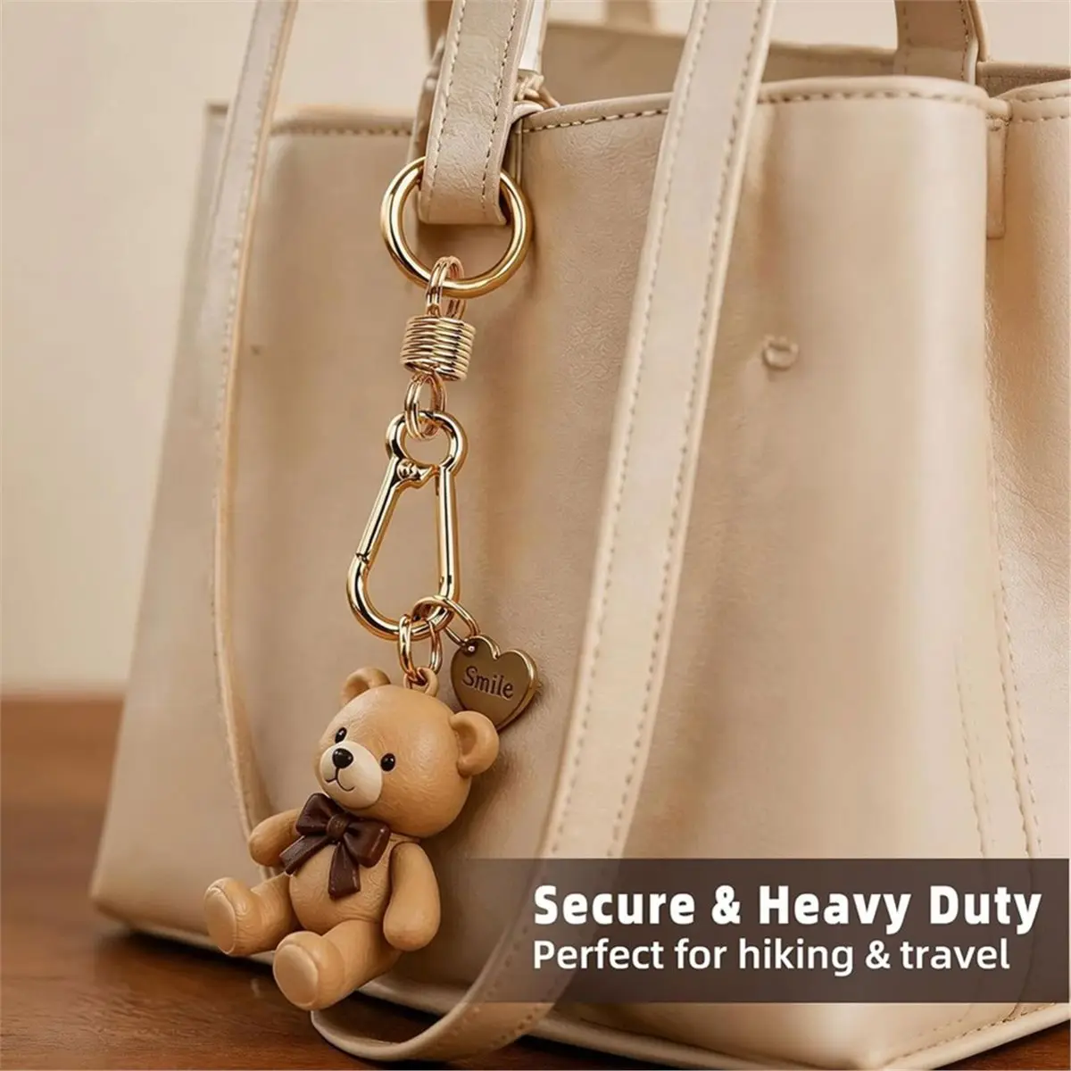 Home Tool 6 Pcs Zipper Locks for Backpacks, Opening Spring Carabiner Clasps for Travel Luggage, Suitcase, Handbags and Keys