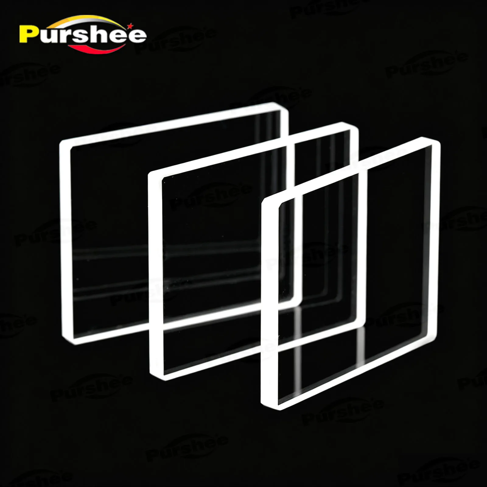 10 Stück quadratische Labor-Glasplatten mit hoher Lichtdurchlässigkeit, verschiedene Material-Spezifikationen, anpassbare optische Glasplatten – Detail 6