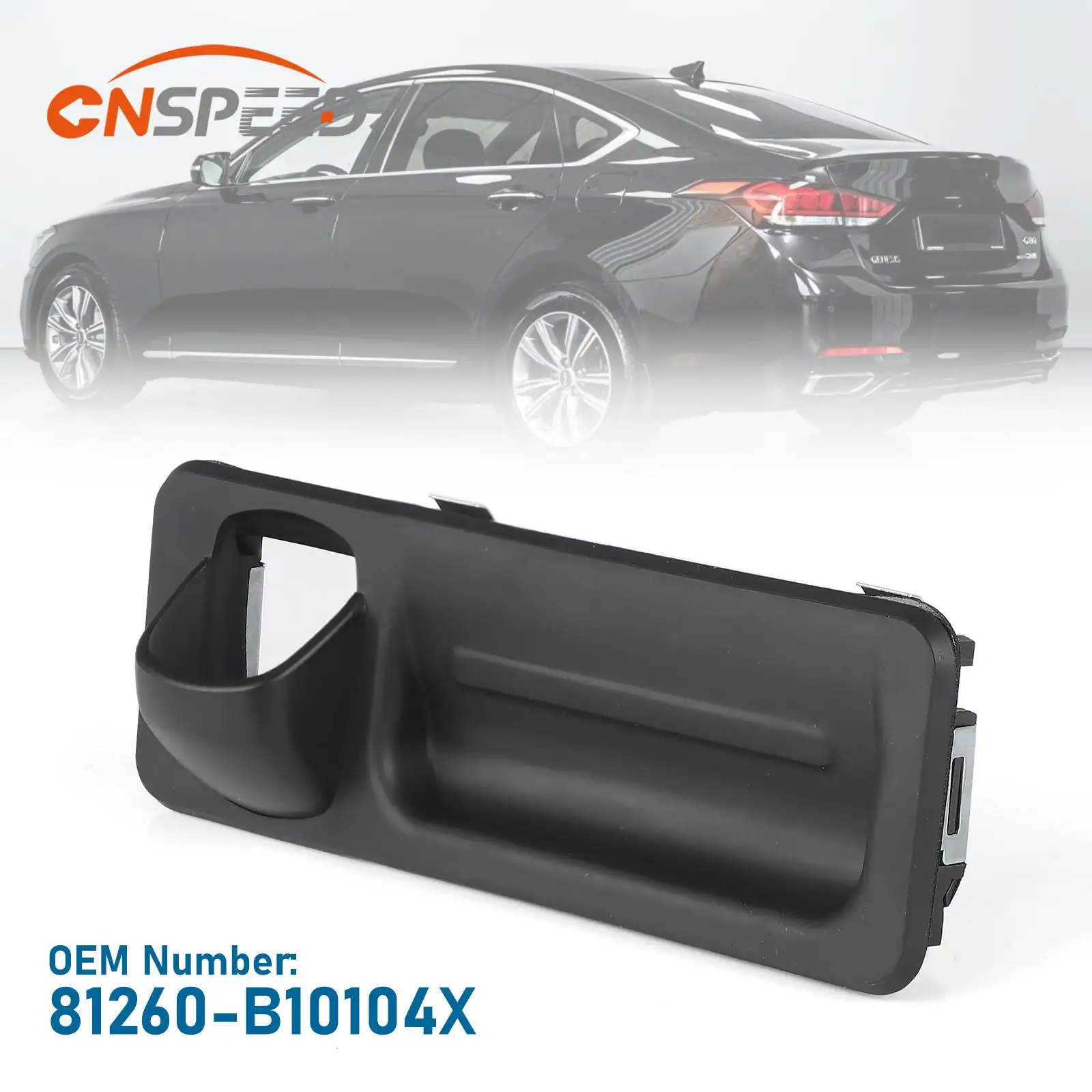 

CNSPEED Tailgate Button Trunk Lock Switch For Hyundai Genesis sedan 2015 2016 G80 2017 2018 2019 2020 81260-B10104X 81260-B1010