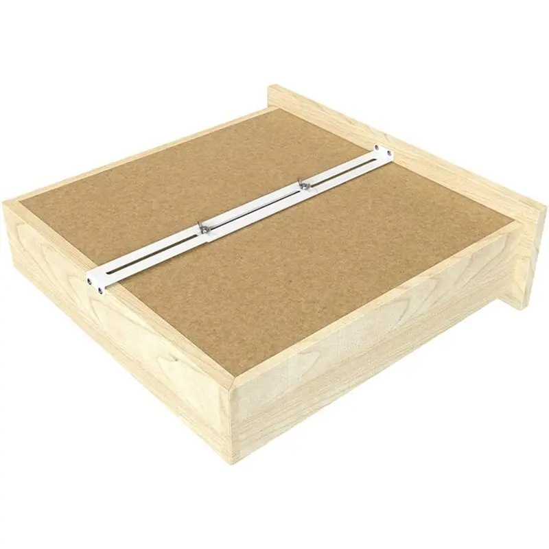 Y50A-Набор для ремонта ящиков из дерева/МДФ/ДСП-Кронштейнов для мебельных аксессуаров, для усиления и ремонта ящиков, шкафа, 2 пары