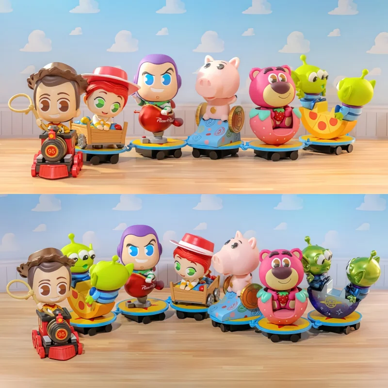 

Original Hottoys Disney Toy Story 30th Anniversary Classic Character Blind Box Figure Buzz Lightyear Woody Jessie‌ Alien Gift