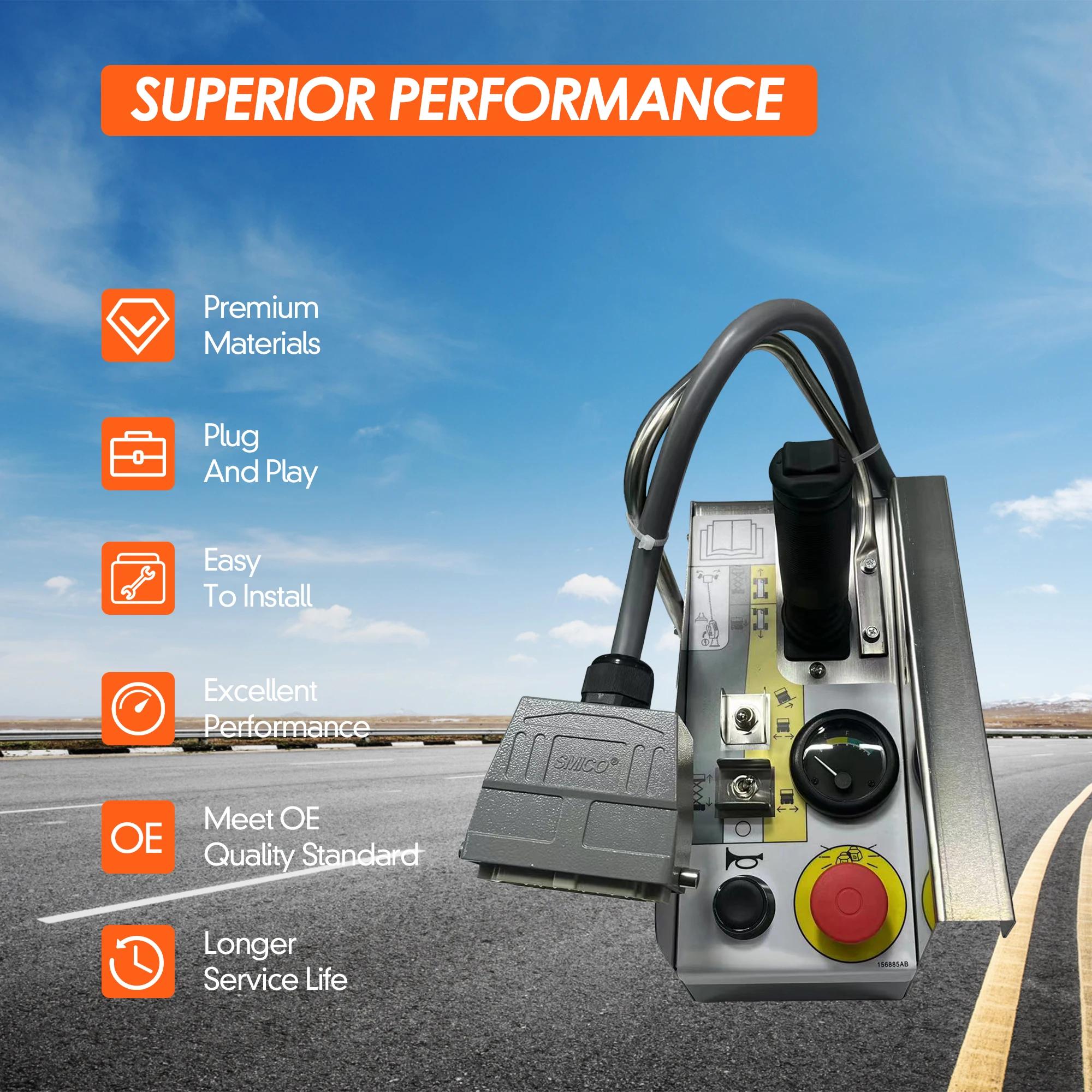 صندوق التحكم في المنصة 156879 156991 لـ Skyjack Scissor Lift SJIII 3219 3220 3226 4626