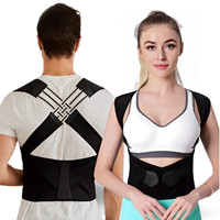 Customizable Shoulder and back posture correction with camel straps, adult body shape correction, male and female back support