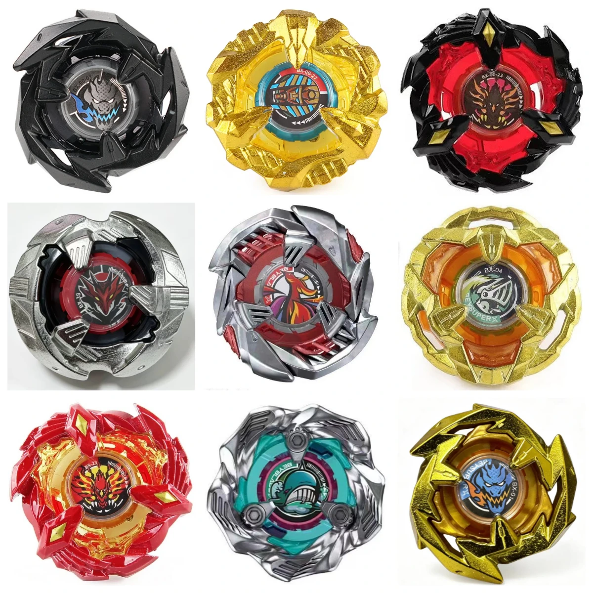 Metal Gyro X Pack BX00-15-19-20-23-26-27-33-36 Phoenix Unicorn BX Combat Gyro