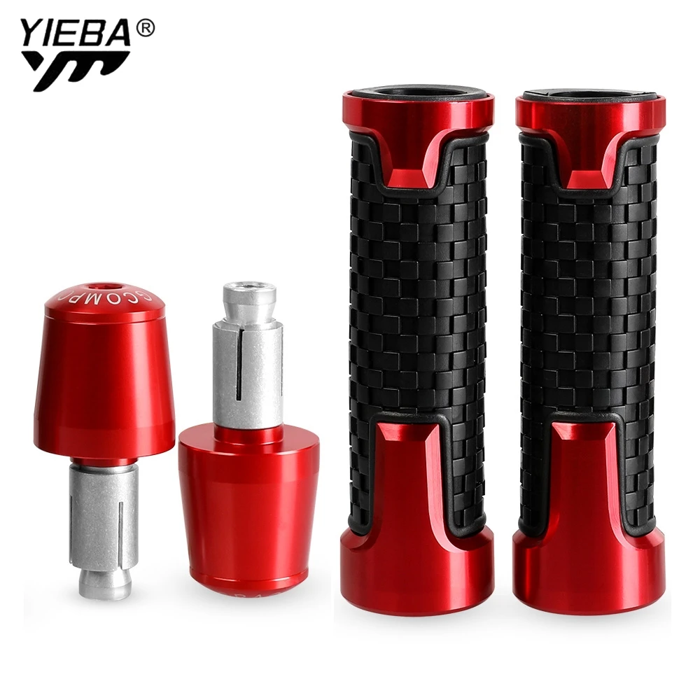 

7/8" 22MM Motorcycle Accessories Handlebar Hand Grips Handle Bar End Cap For Aprilia Tuono V4 1000/1100 Factory 2015-2019 2020